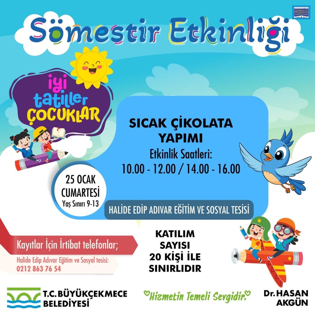 Büyükçekmece Belediyesi - Sömestir Etkinlikleri