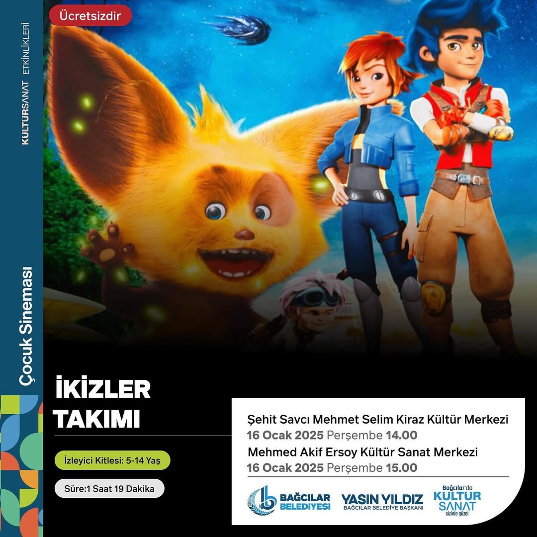 Bağcılar Belediyesi - "İkizler Takımı" Çocuk Sineması
