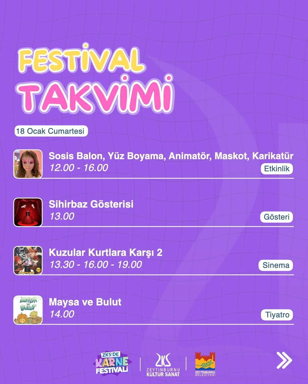 Zeytinburnu - Festivali Takvimi