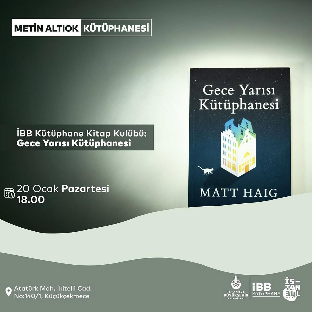 İBB Kütüphane  -  Gece Yarısı Kütüphanesi