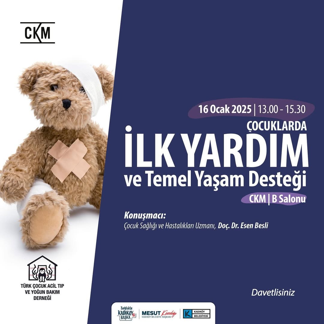 Kadıköy Belediyesi - Çocuklarda İlk Yardım ve Temel Yaşam Desteği Eğitimi
