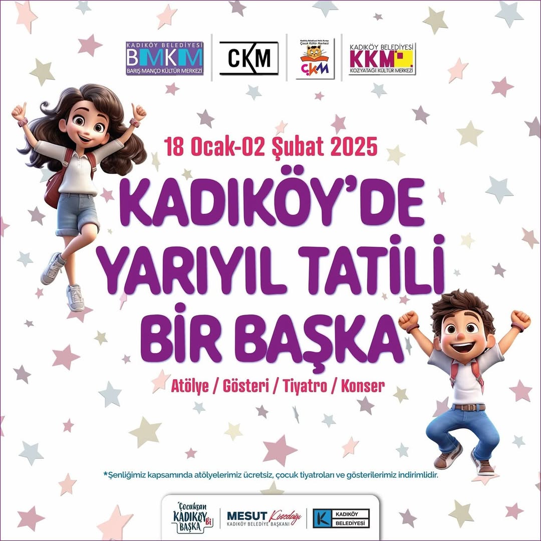 Kadıköy Belediyesi - Kadıköy’de Yarıyıl Tatili Bir Başka