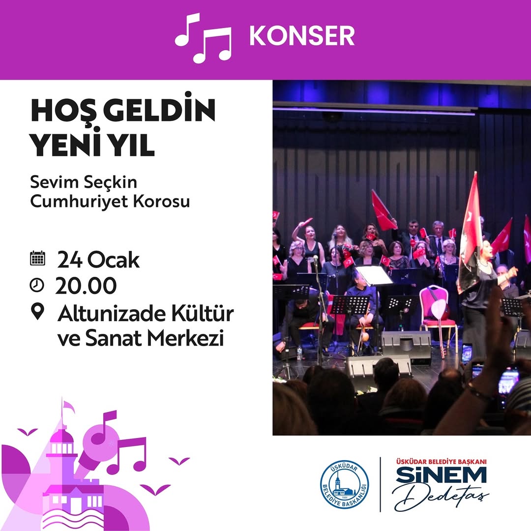Üsküdar Kültür Sanat - "Hoş Geldin Yeni Yıl" Konseri