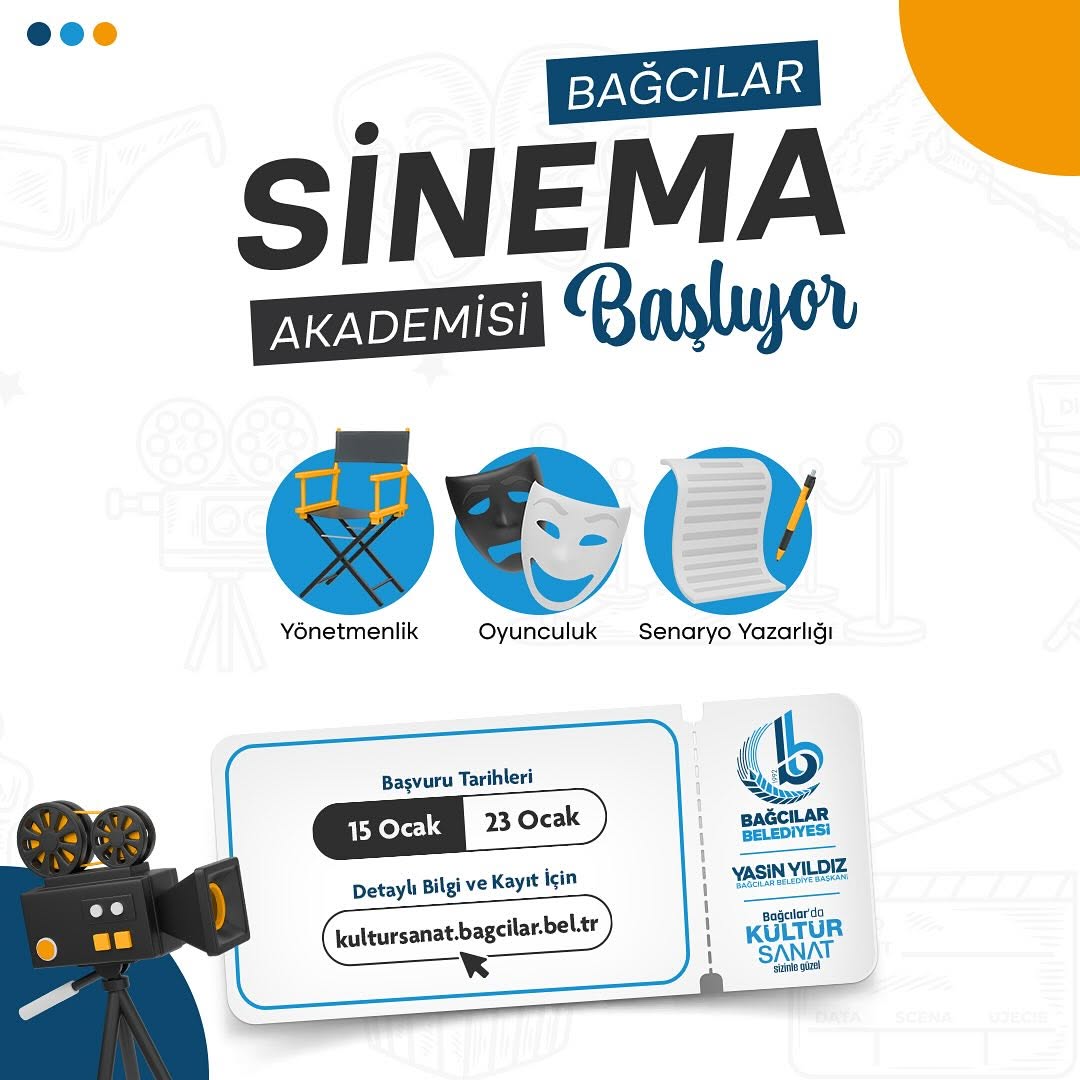 Bağcılar Belediyesi - Sinema Akademisi Başvuruları