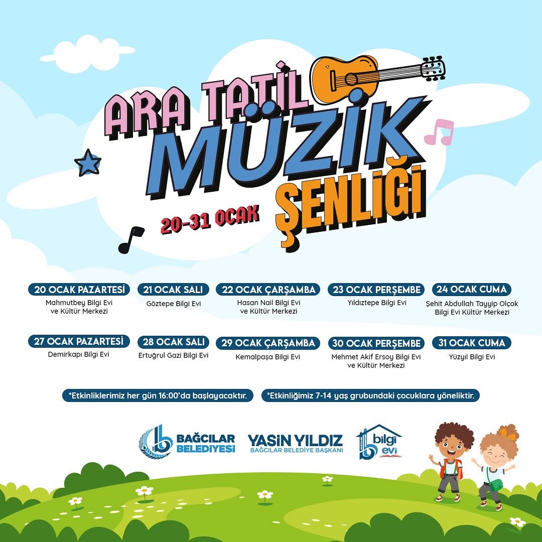 Bağcılar Belediyesi - Ara Tatil Müzik Şenliği