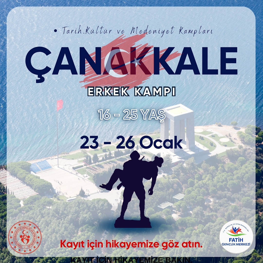 Fatih Gençlik Merkezi - Çanakkale Erkek Kampı