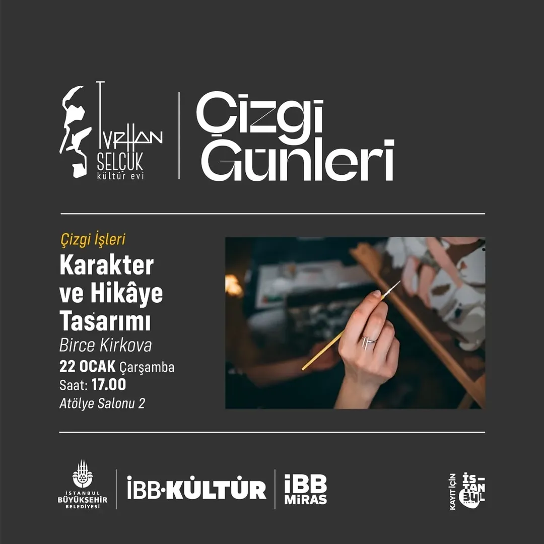 İBB Kültür  -  Karakter Ve Hikaye Tasarımı