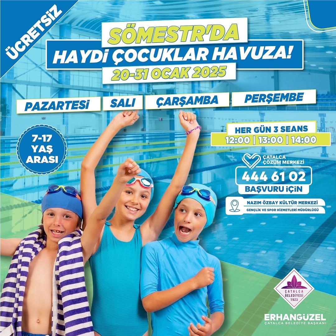 Çatalca Belediyesi - Haydi Çocuklar Havuza