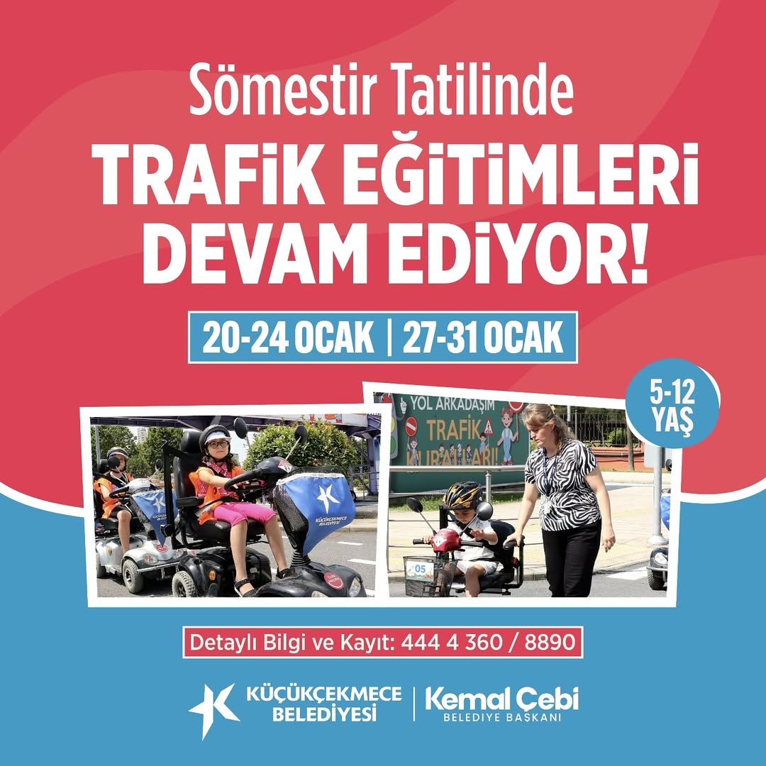 Küçükçekmece Belediyesi - Trafik Eğitimlerimi