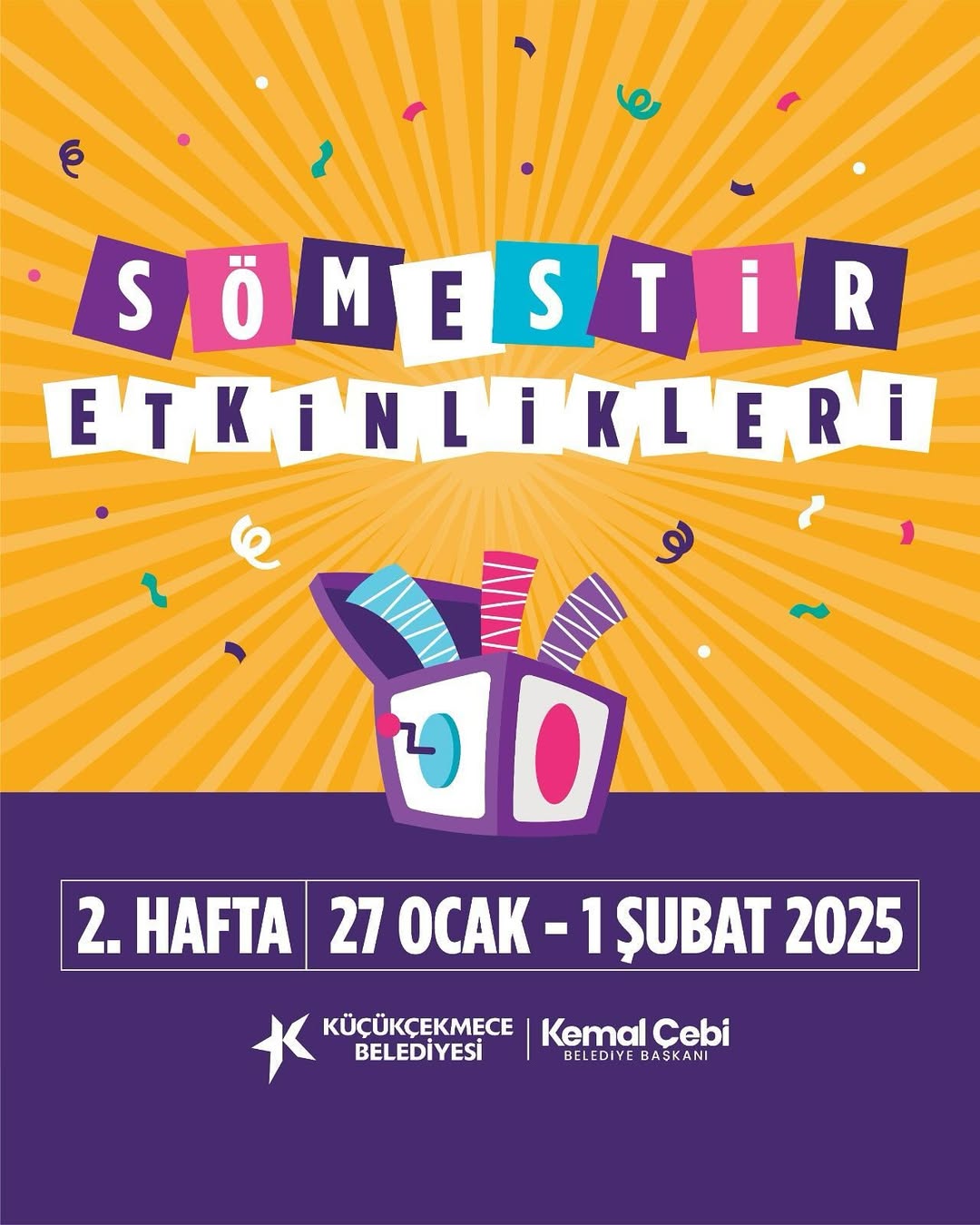 Küçükçekmece Belediyesi - Sömestr Etkinlikleri