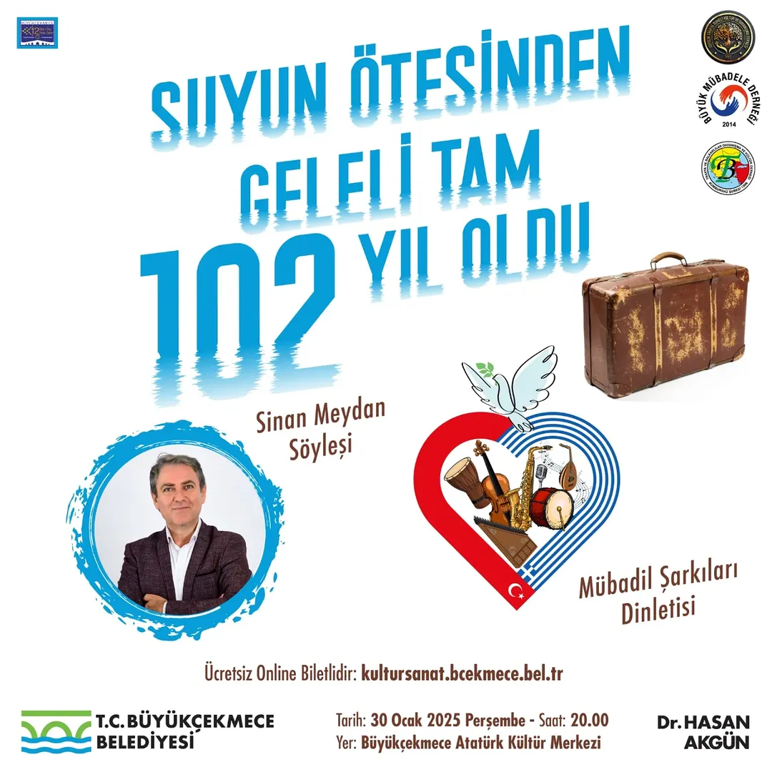 Büyükçekmece Belediyesi - Sinan Meydan’ın Söyleşisi ve Mübadil Şarkıları Dinletisi