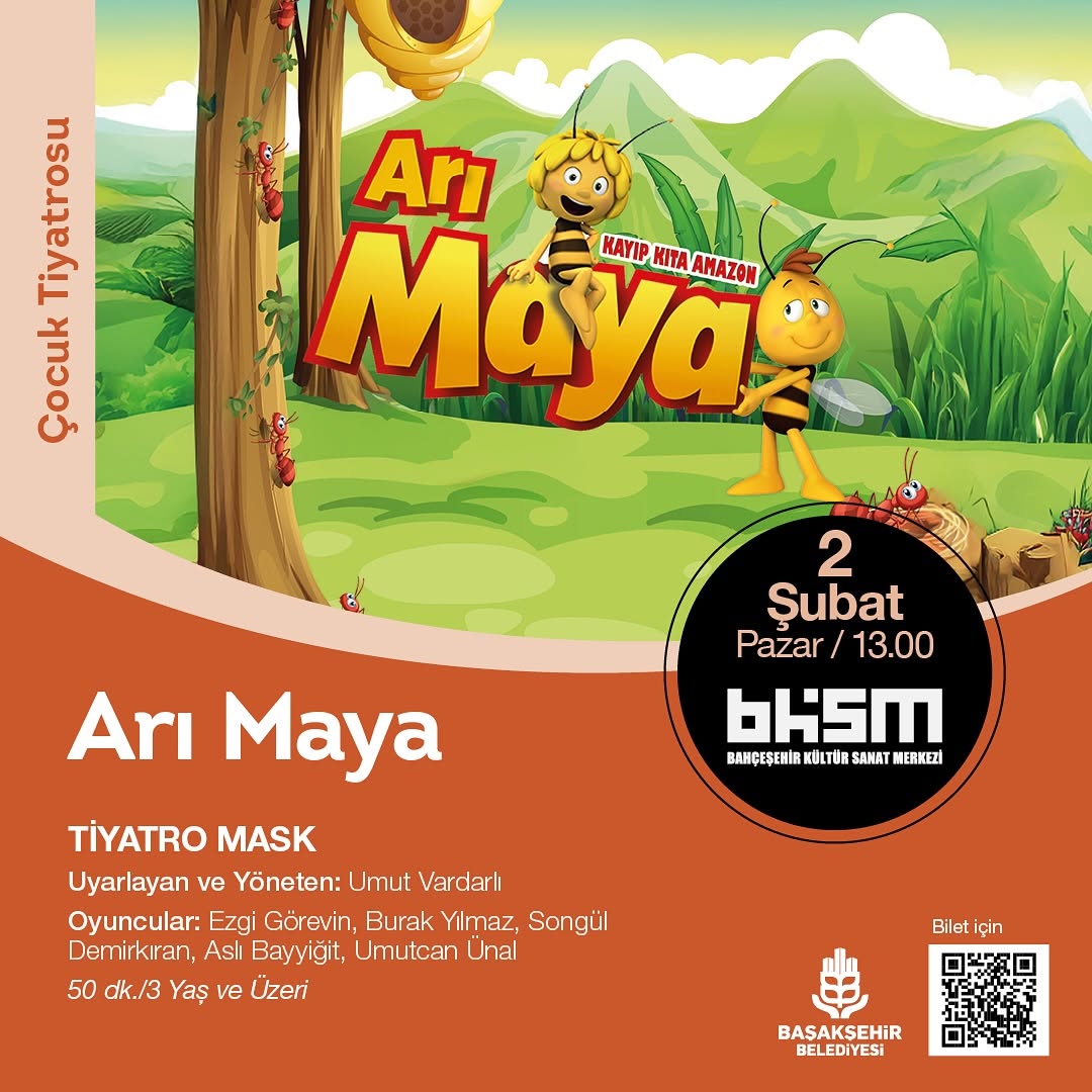 Başakşehir Belediyesi - Çocuk Tiyatrosu "Arı Maya"