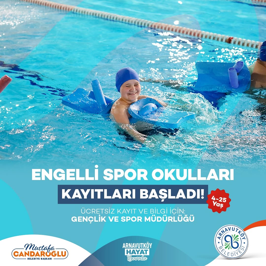 Arnavutköy Belediyesi - Engelli Spor Okulları Kayıtları