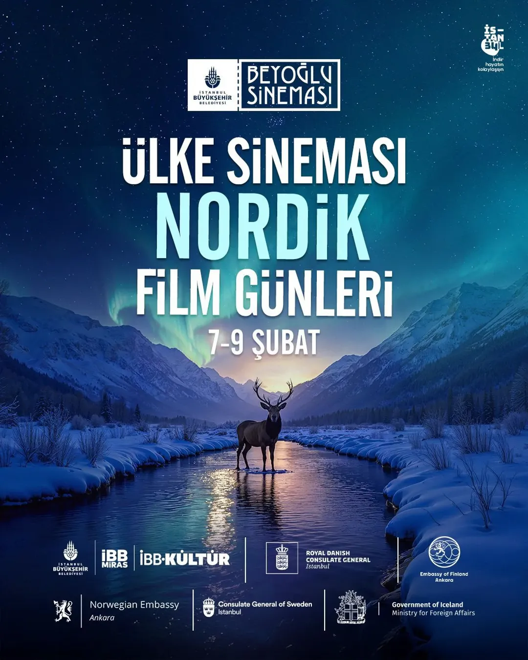 İBB Kültür  -  İstanbul’da Nordik Film Günleri!