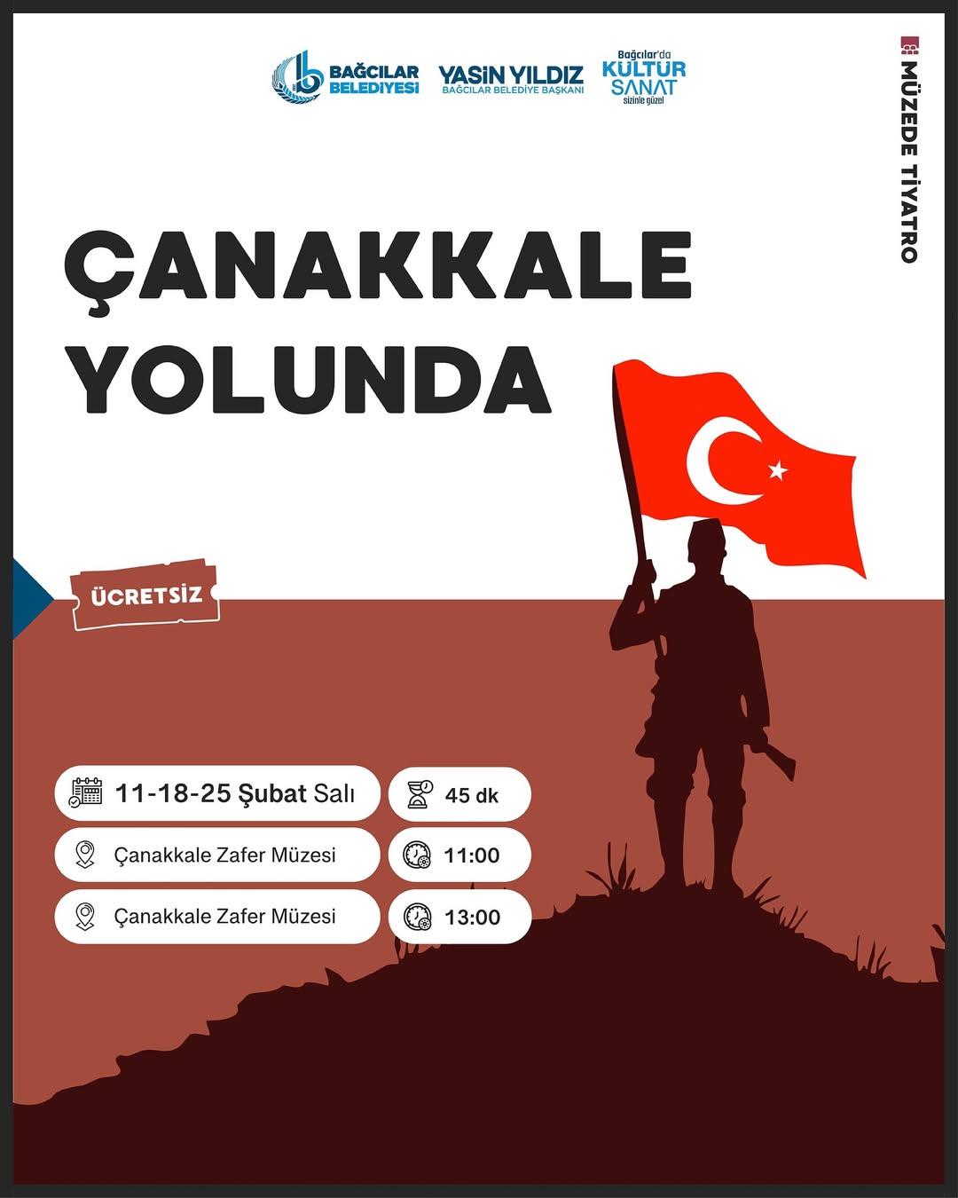 Bağcılar Belediyesi - "Çanakkale Yolunda" Tiyatrosu