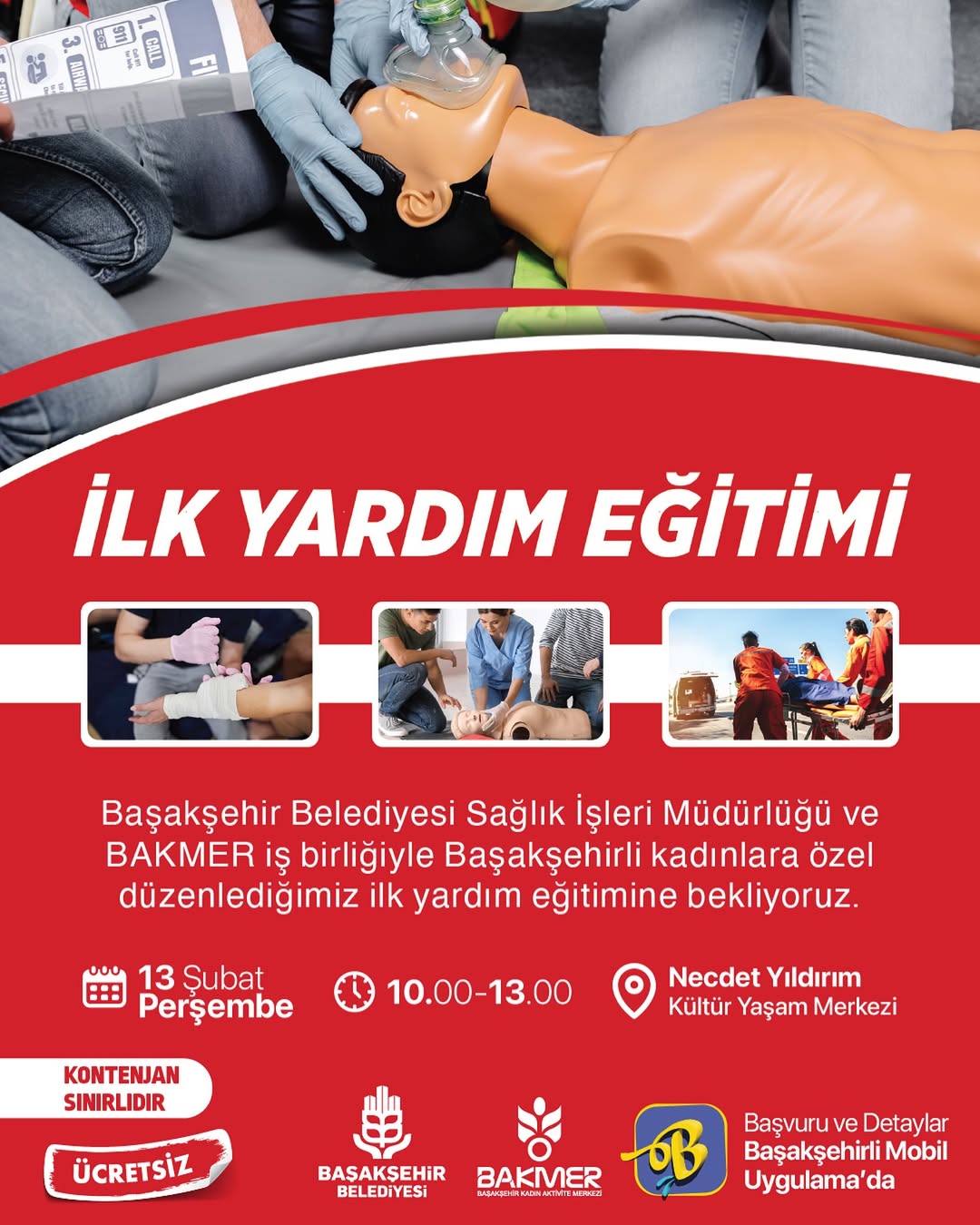 Başakşehir Belediyesi - İlk Yardım Eğitimi