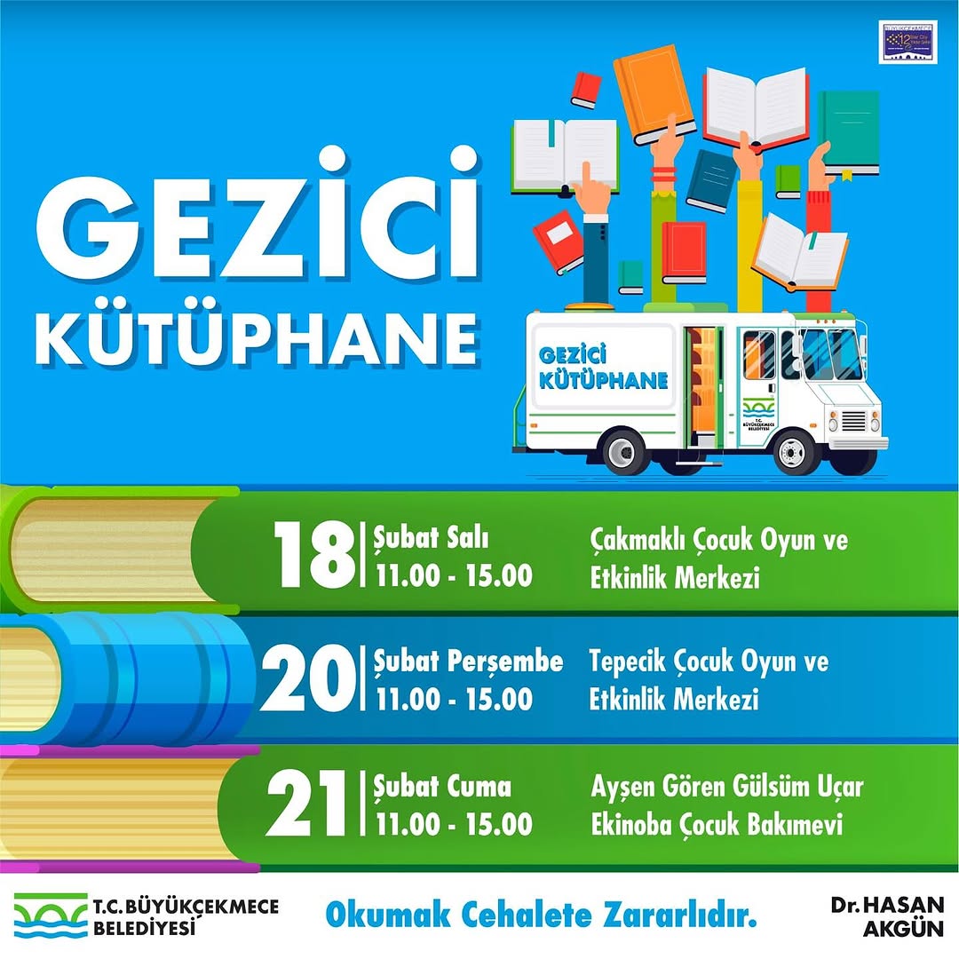 Büyükçekmece Belediyesi - Gezici Kütüphane