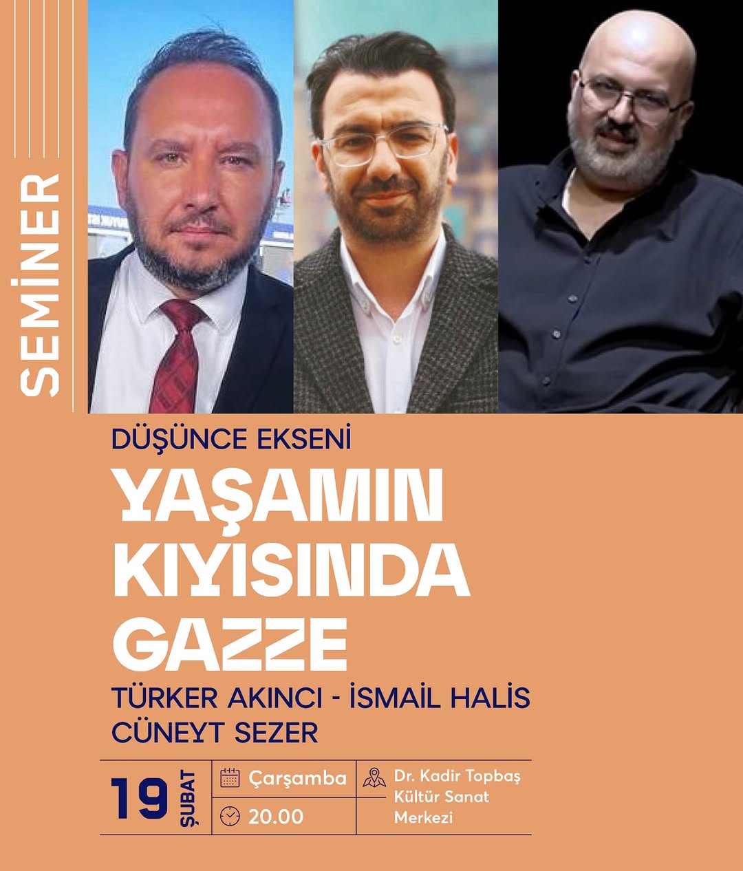 Esenler Belediyesi - "Düşünce Ekseni: Yaşamın Kıyısında Gazze"