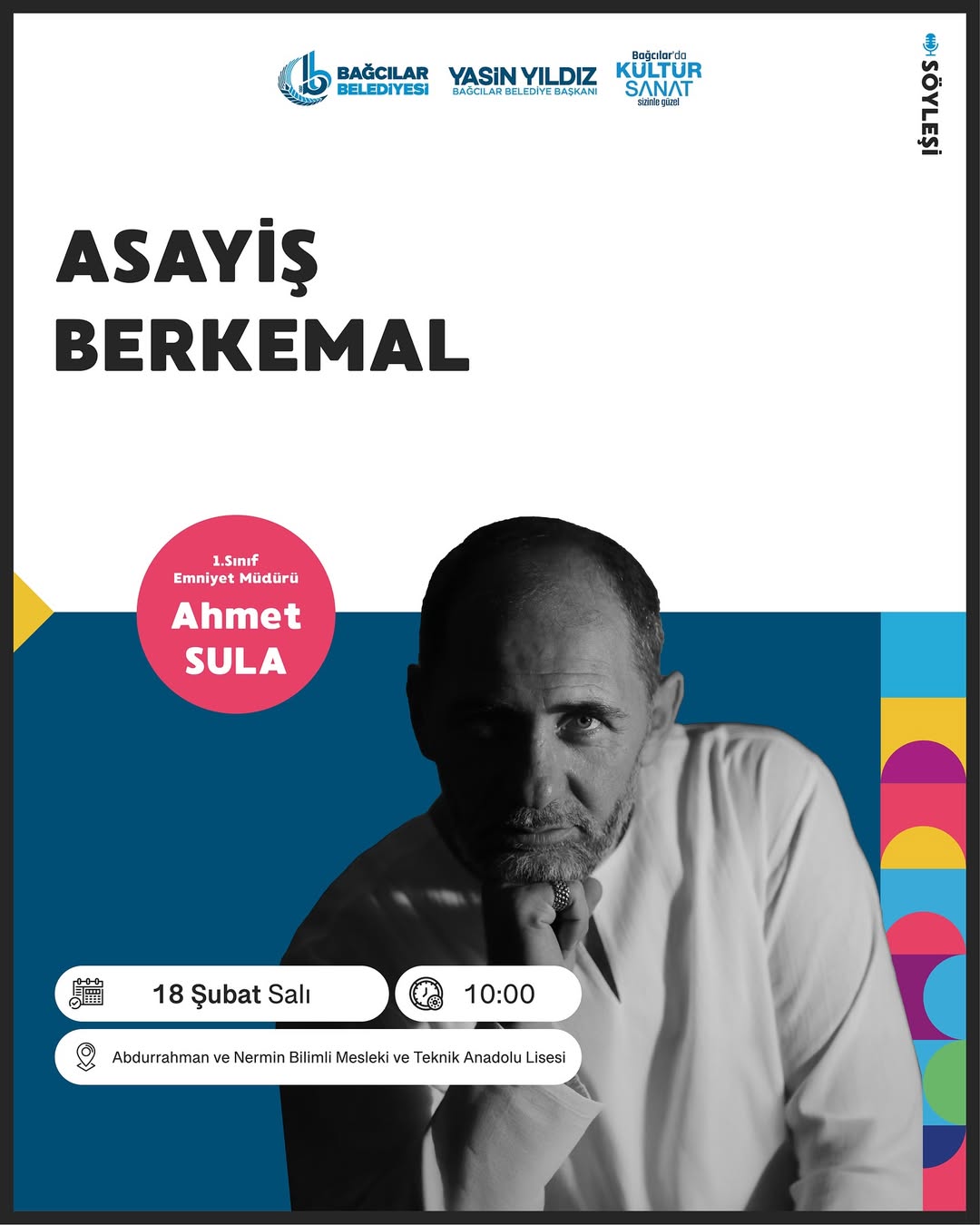 Bağcılar Belediyesi - Ahmet Sula ile Farkındalık, Etkileşim, Moral ve Motivasyon Eğitimi