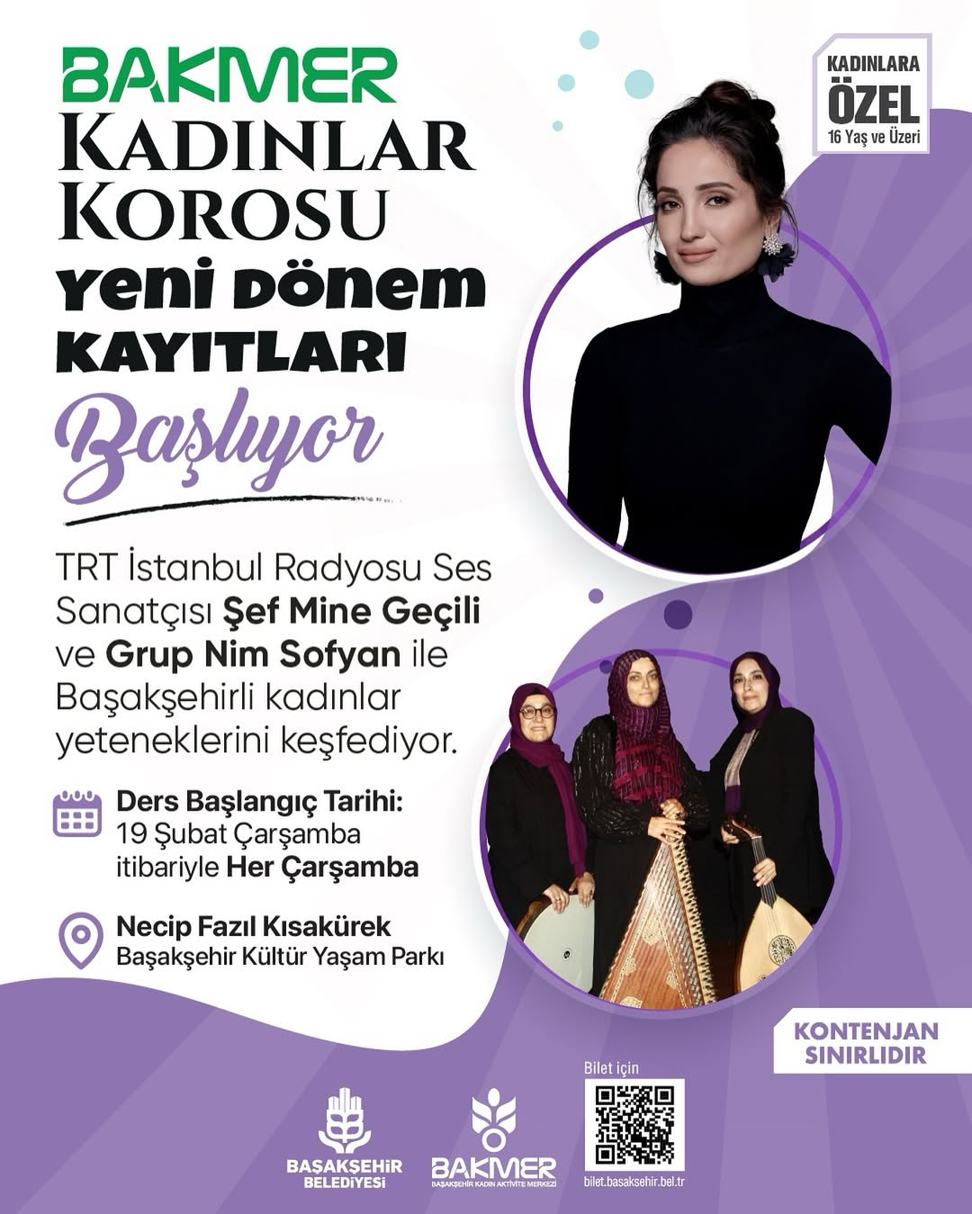 Başakşehir Belediyesi - Bakmer Kadınlar Korosu Yeni Dönem Kayıtları 