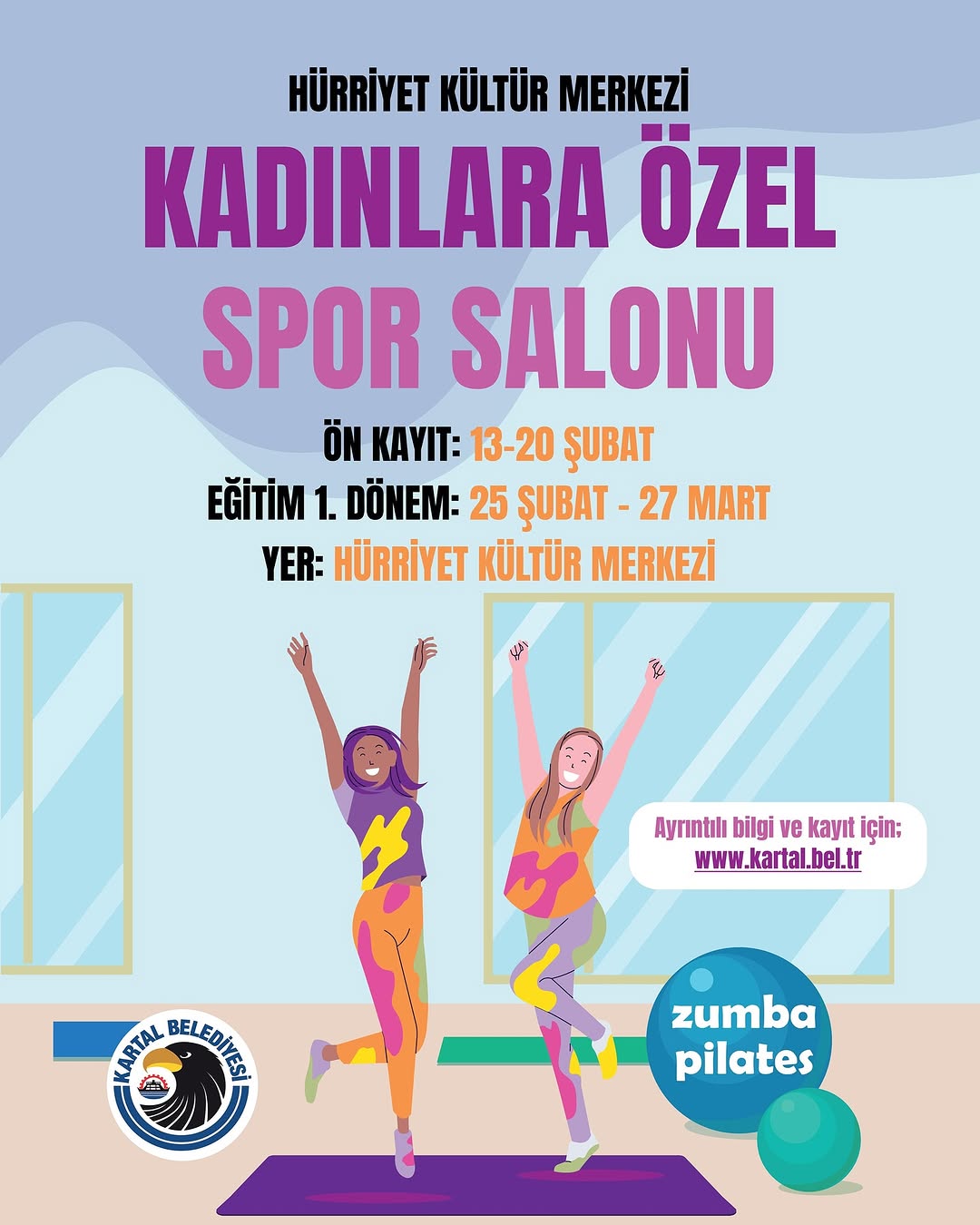 Kartal Belediyesi - Kadınlara Özel Spor Salonu