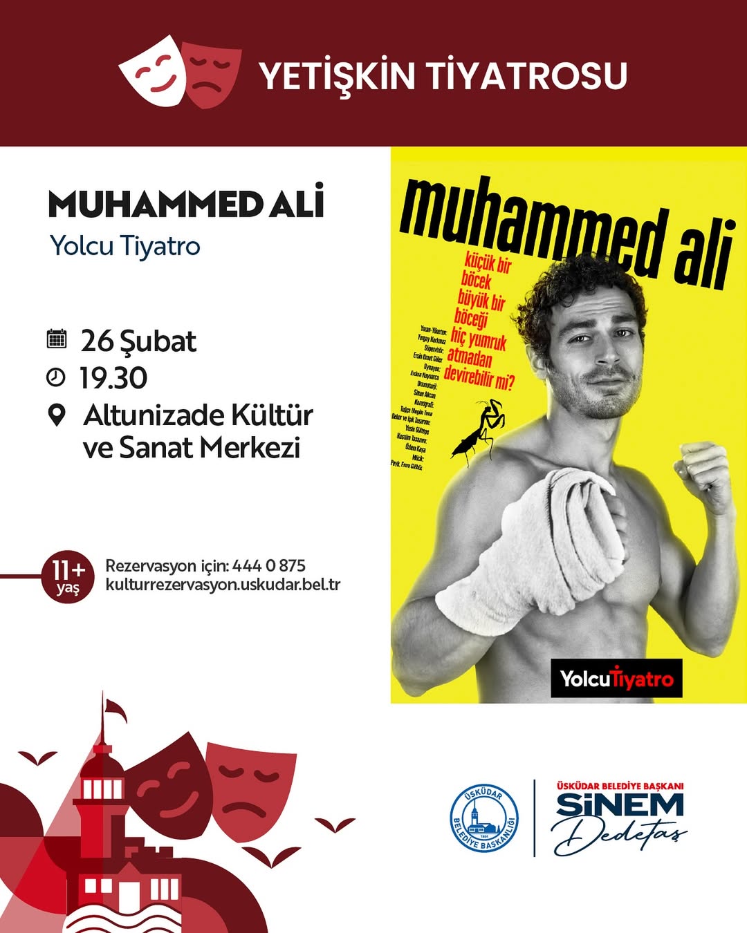 Üsküdar Kültür Sanat - "Muhammed Ali" Yetişkin Tiyatrosu