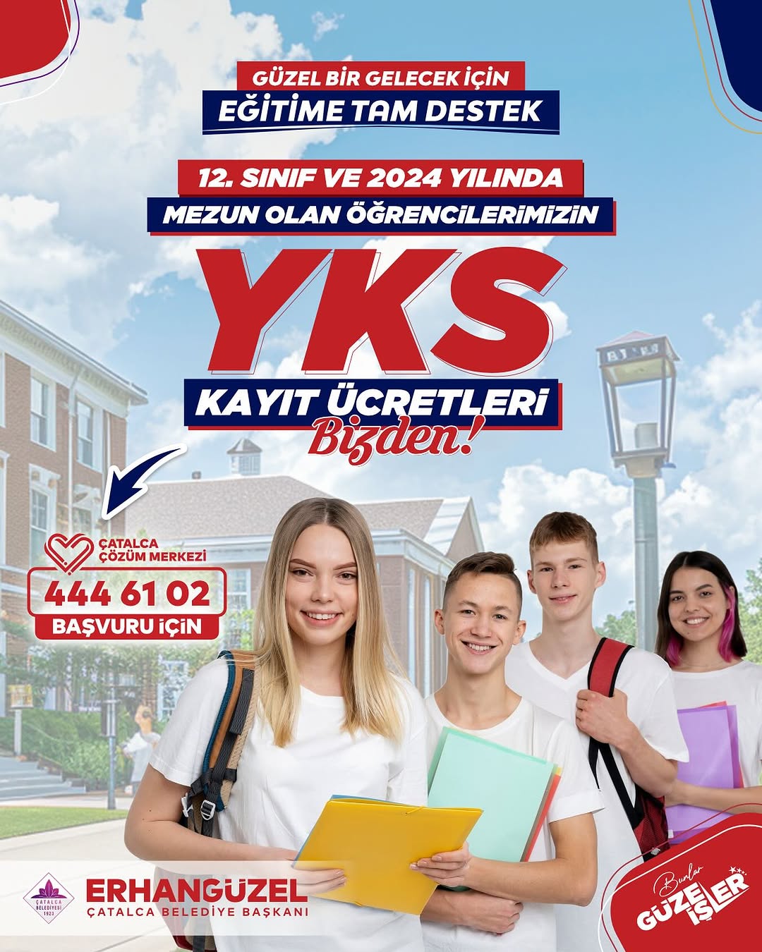Çatalca Belediyesi - Eğitime Destek, Geleceğe Yatırım