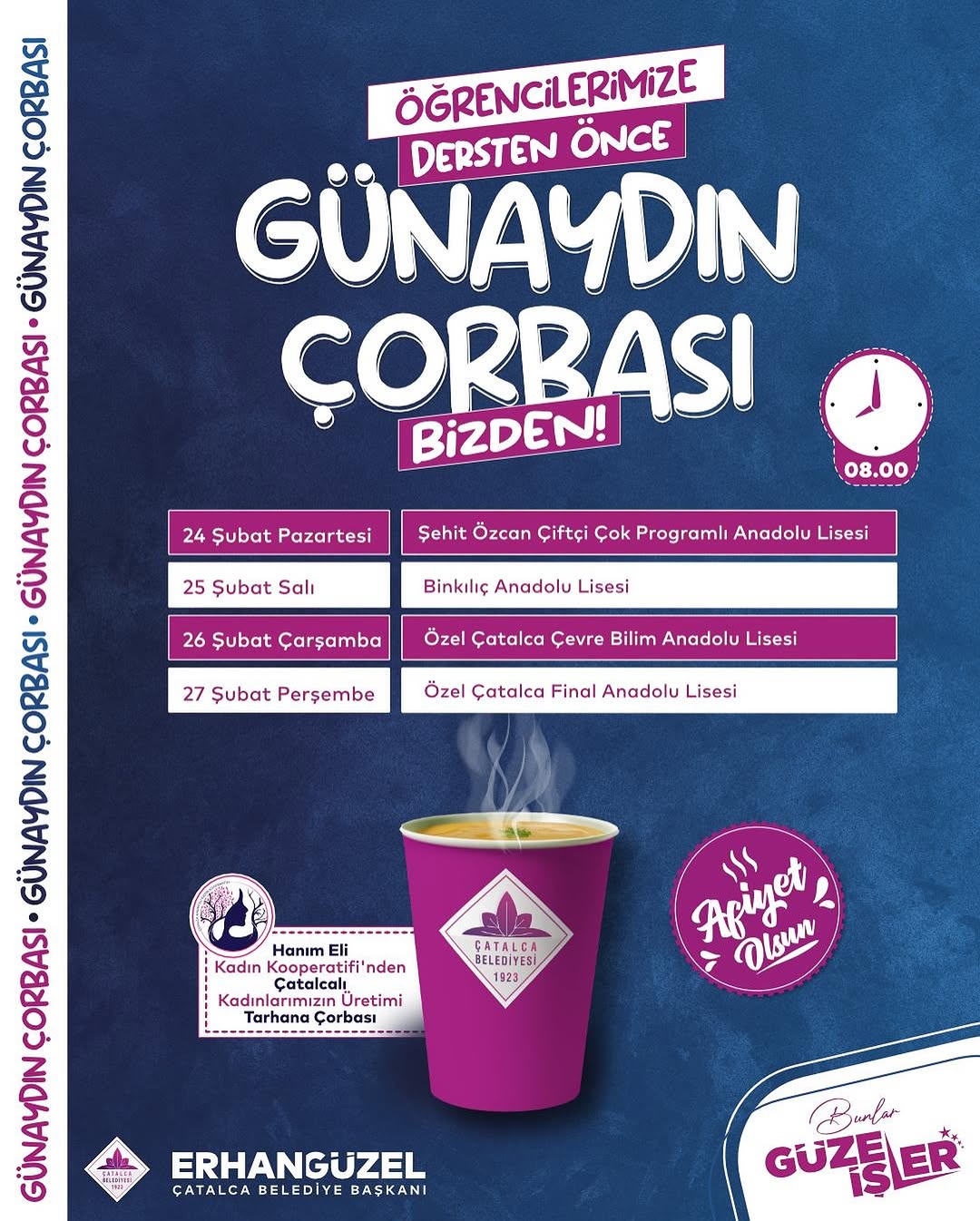 Çatalca Belediyesi - Günaydın Çorbası
