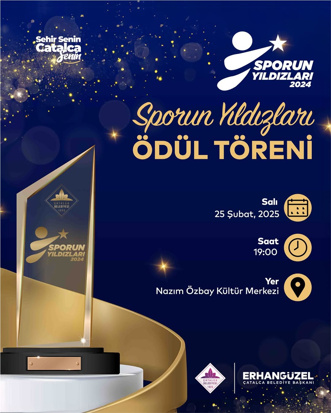 Çatalca Belediyesi - Sporun Yıldızları Ödül Töreni