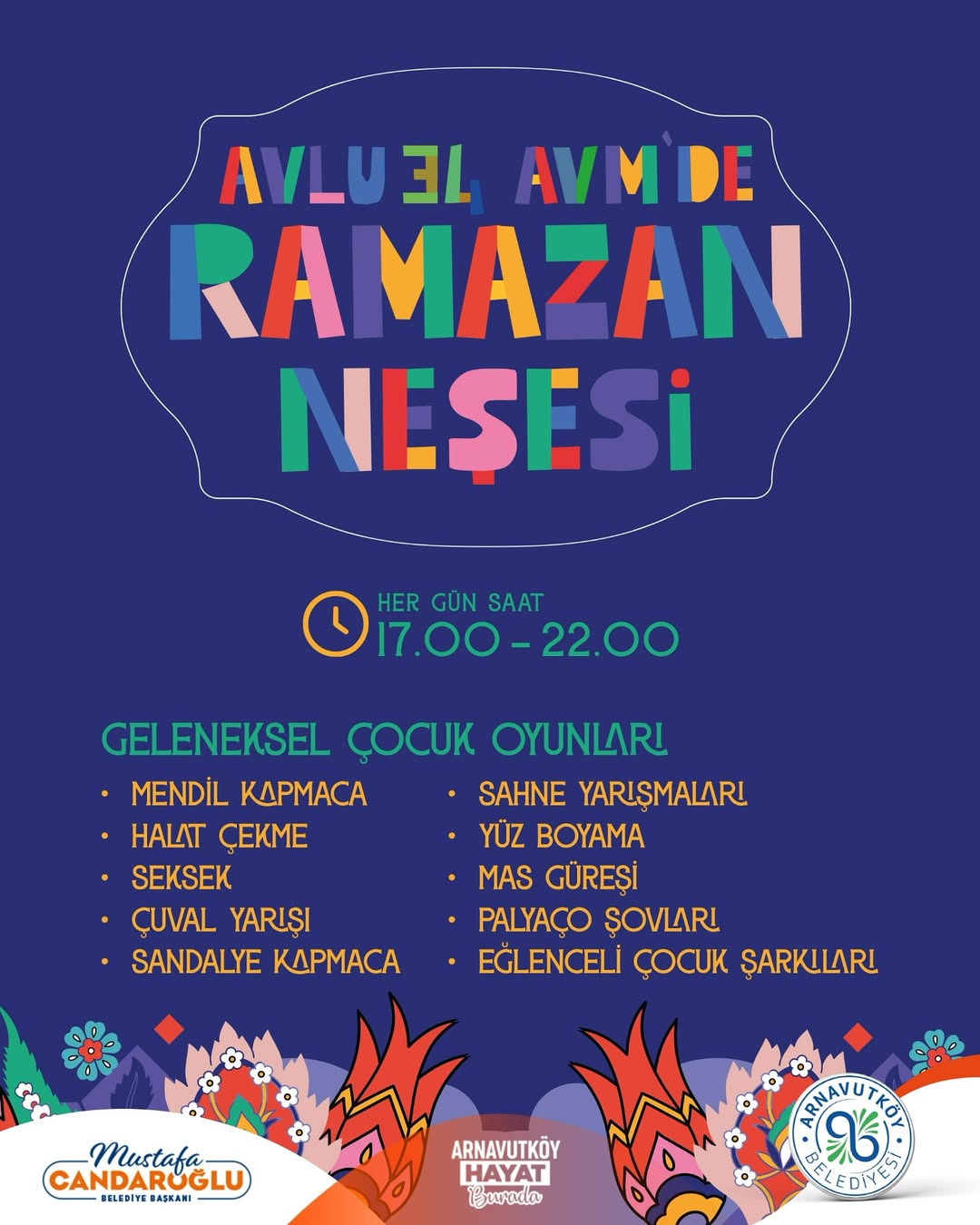Arnavutköy Belediyesi - Avlu34 Alışveriş Merkezi Ramazan Etkinlikleri