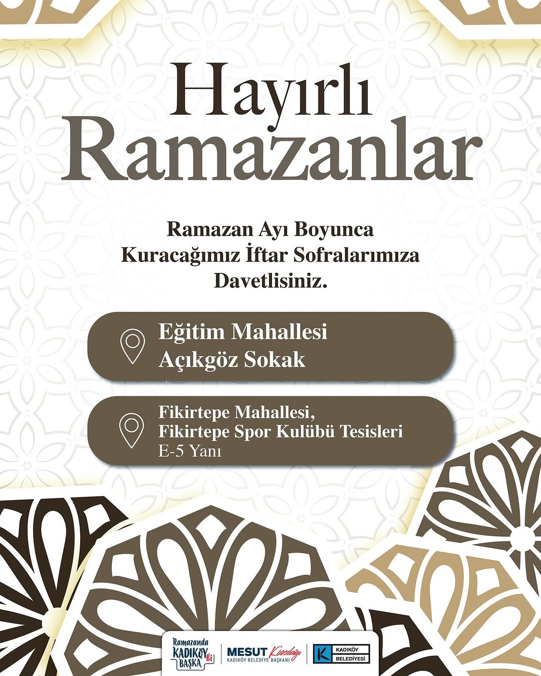 Kadıköy Belediyesi - Ramazan Bereketi Kadıköy’de
