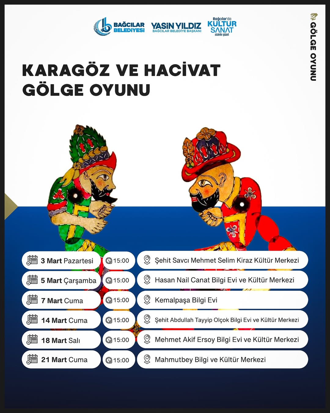 Bağcılar Belediyesi - Karagöz ve Hacivat Gölge Oyunu