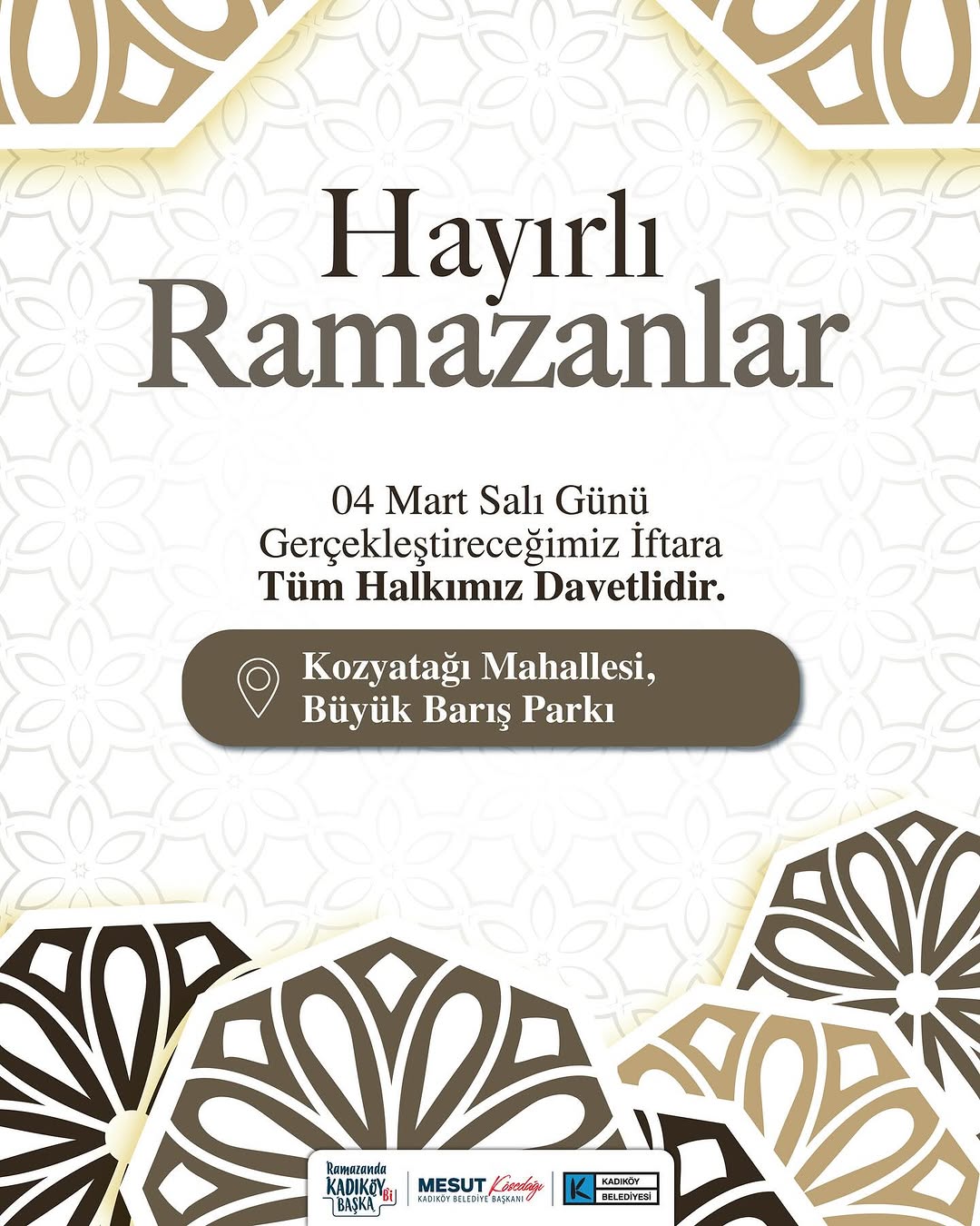Kadıköy Belediyesi - Hayırlı Ramazanlar