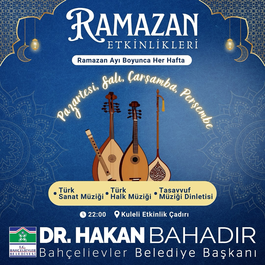 Bahçelievler Belediyesi - Ramazan Etkinlikleri