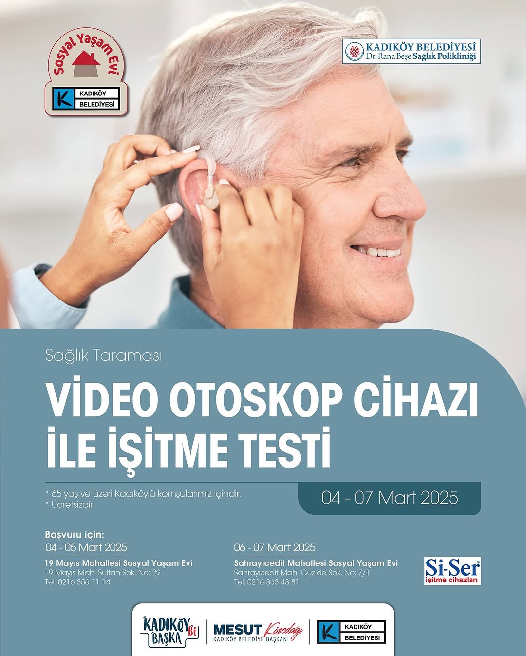 Kadıköy Belediyesi - Ücretsiz İşitme Testi