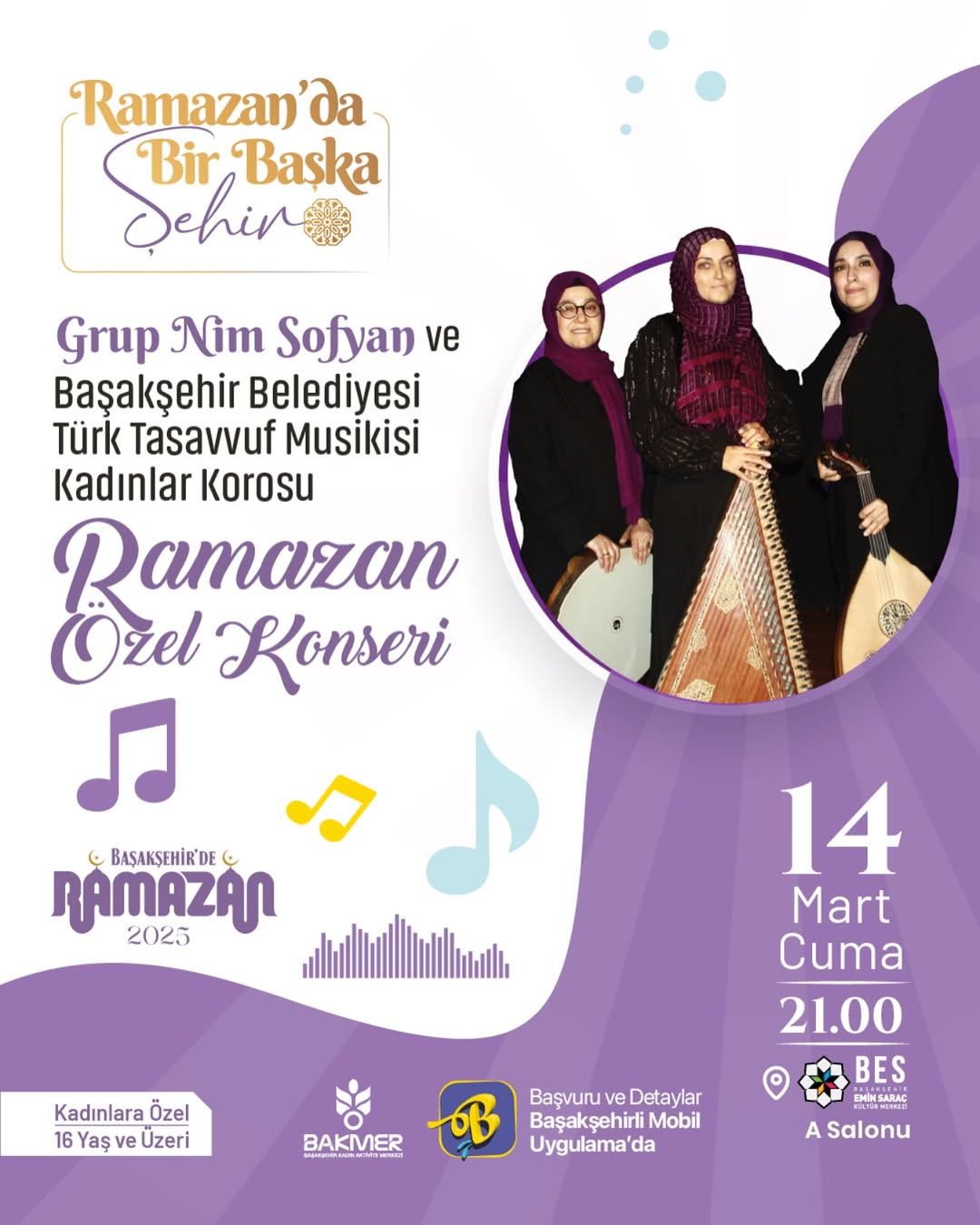 Başakşehir Belediyesi - "Türk Tasavvuf Musiki Kadınlar Korosu" Konseri