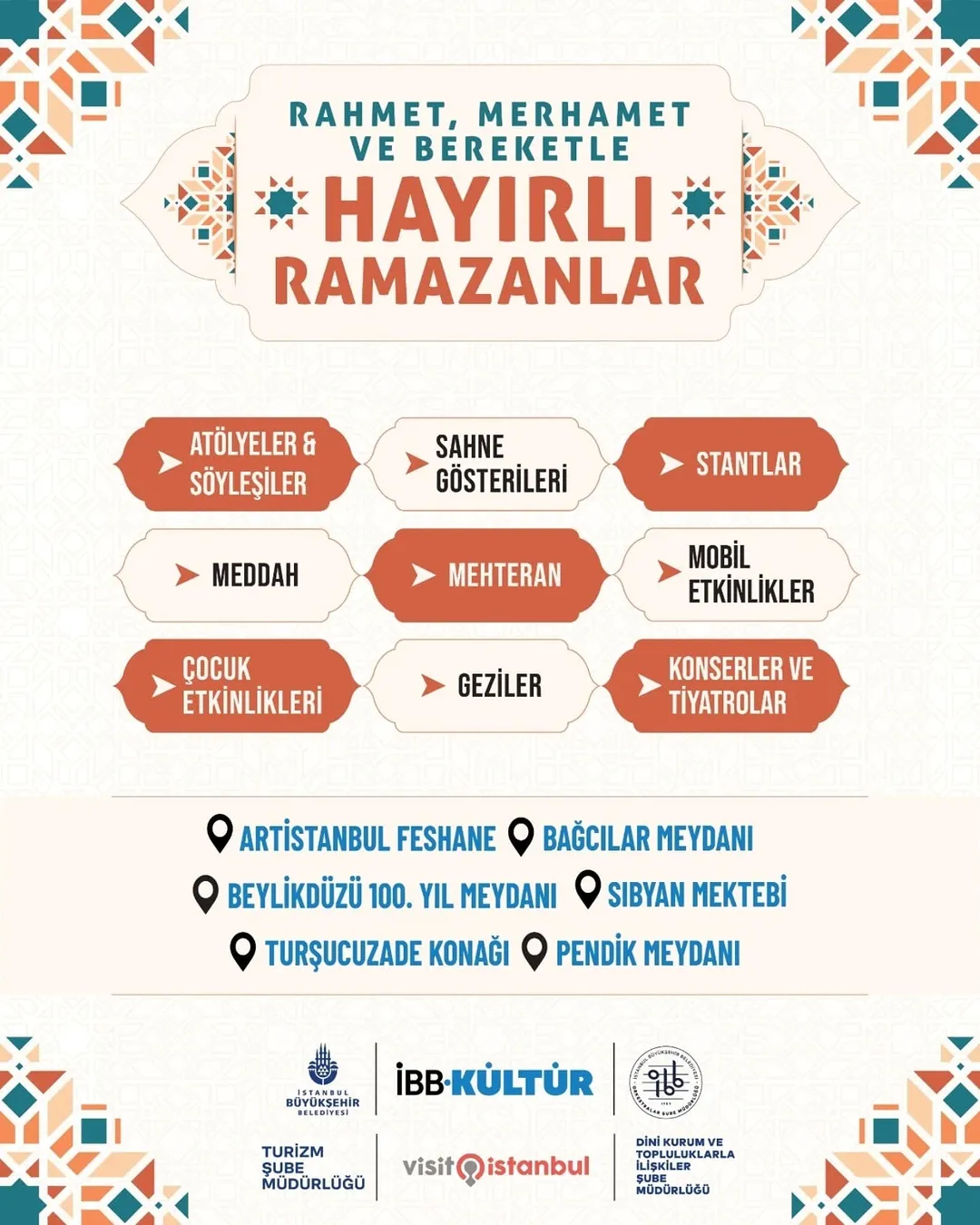 İBB Kültür  -  Ramazan Etkinlikleri