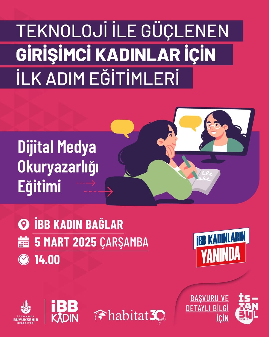 İBB Kadın - Teknoloji ile Güçlenen Girişimci Kadınlar!
