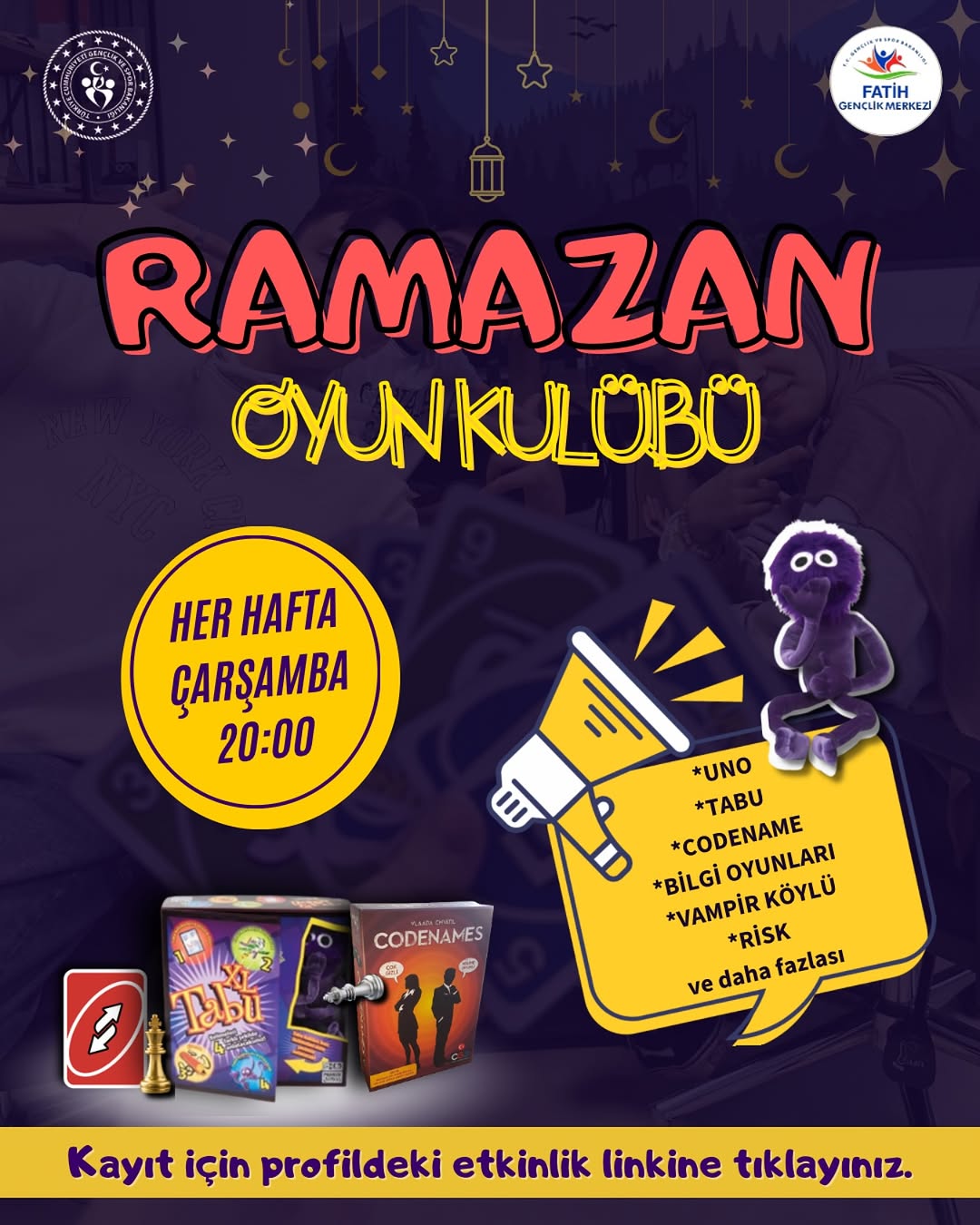 Fatih Gençlik Merkezi - Ramazan Oyun Kulübü