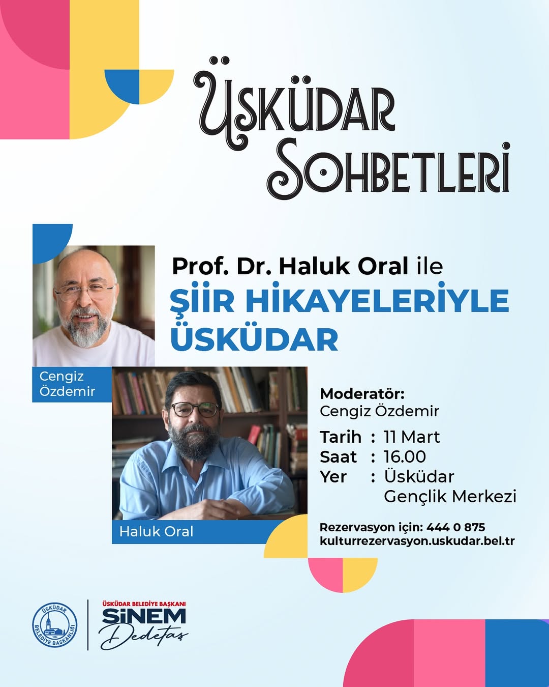 Üsküdar Kültür Sanat - Üsküdar Sohbetleri: Şiir Hikayeleriyle Üsküdar