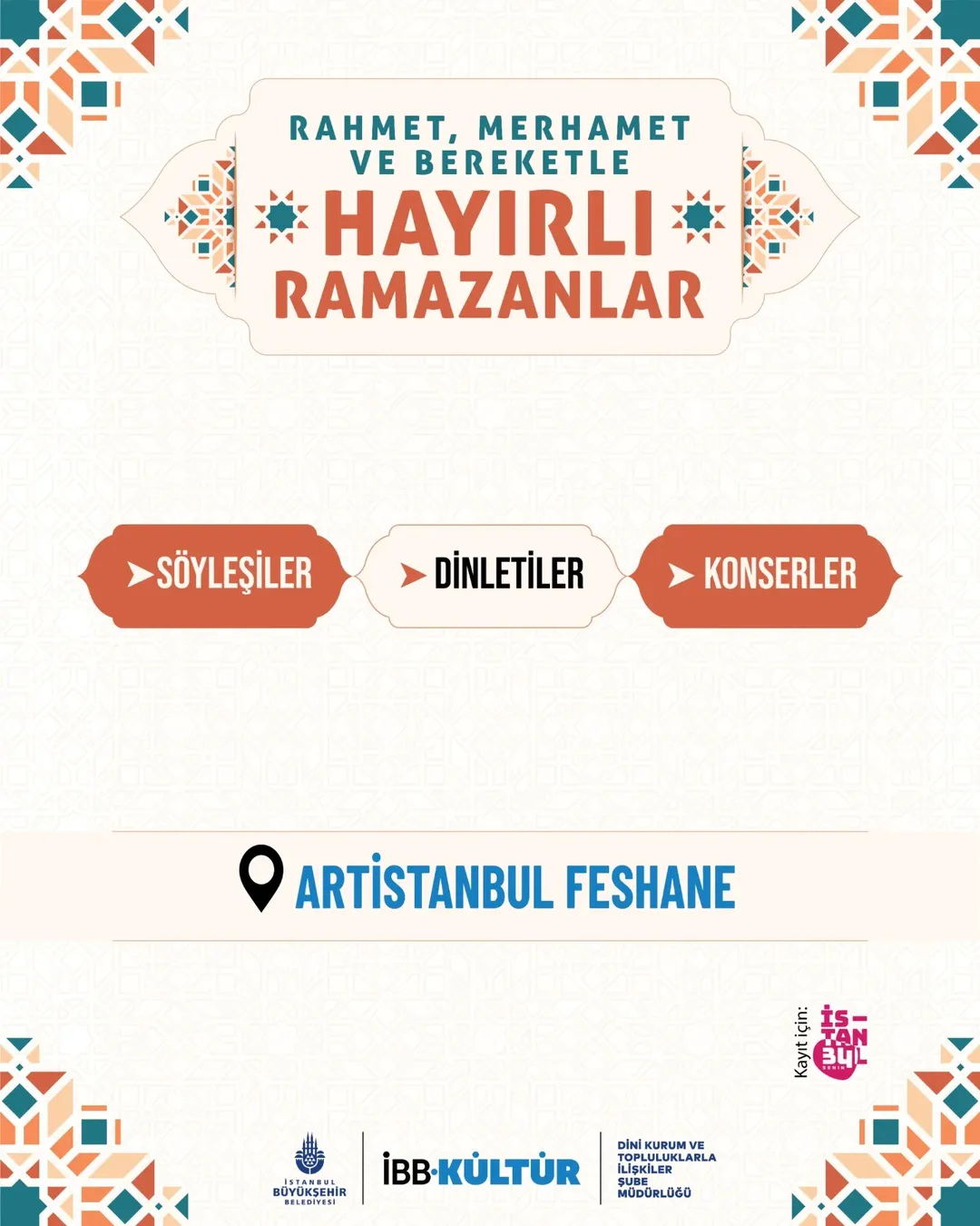 Artİstanbul Feshane - Ramazan Etkinlikleri
