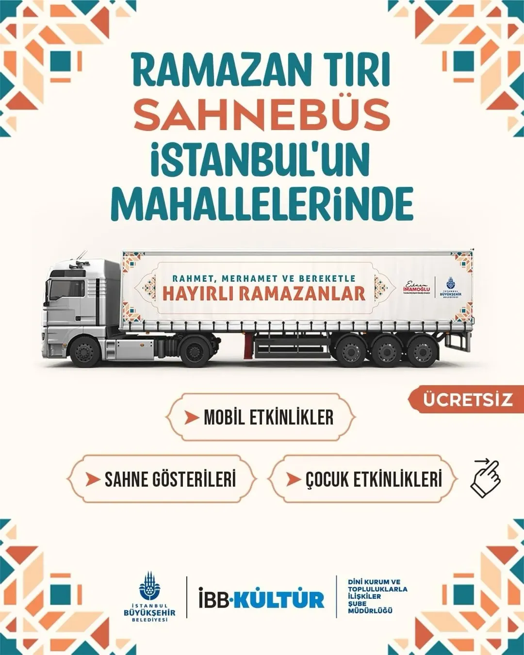 İBB Kültür  -  Ramazan Tırı Sahnebüs