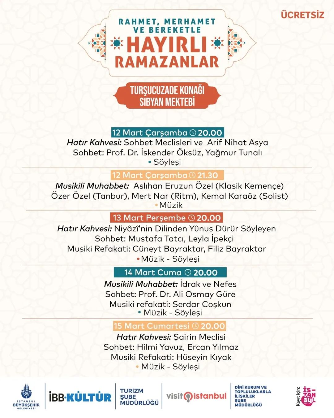 İBB Kültür  -  Hayırlı Ramazanlar