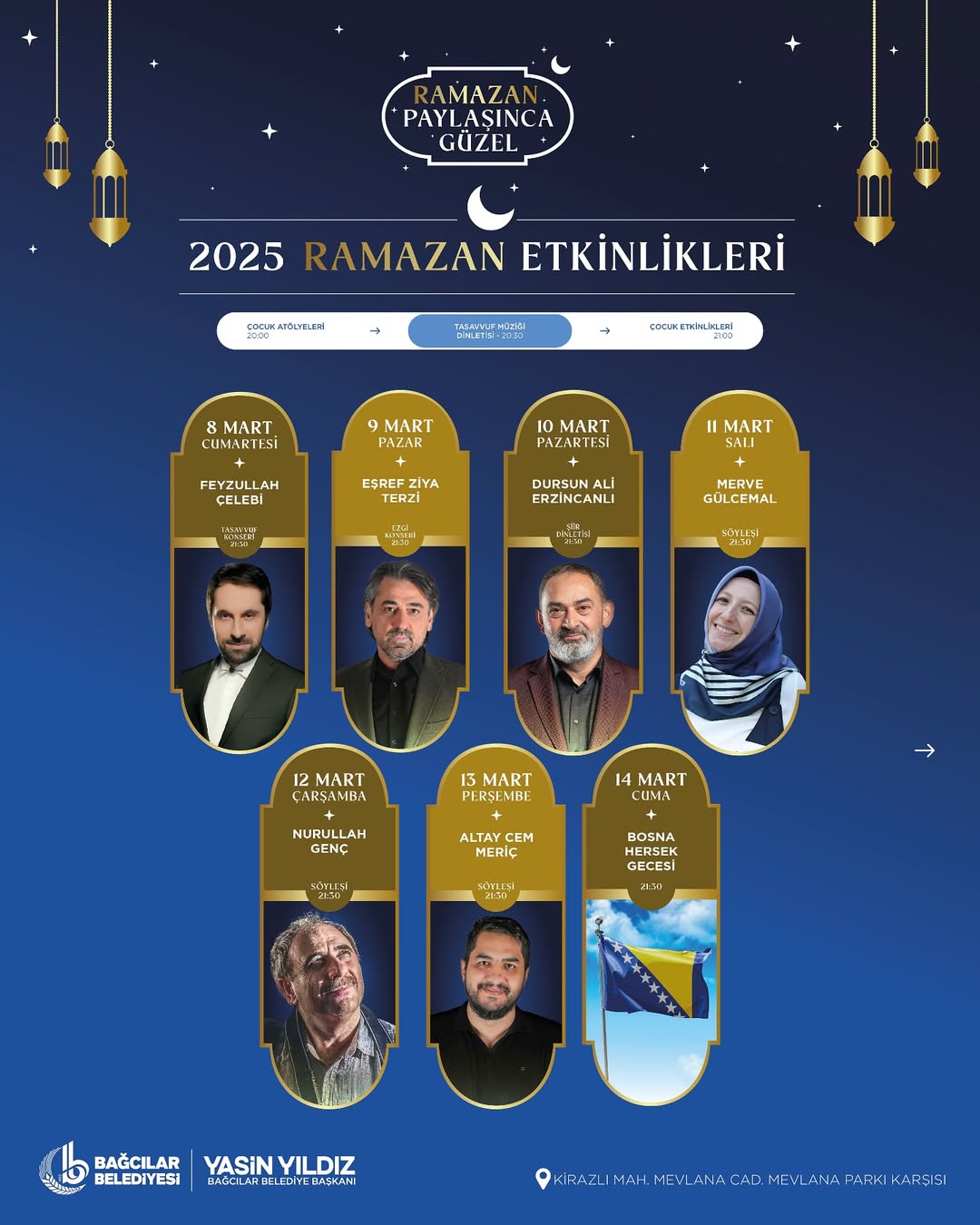 Bağcılar Belediyesi - 2025 Ramazan Etkinlikleri