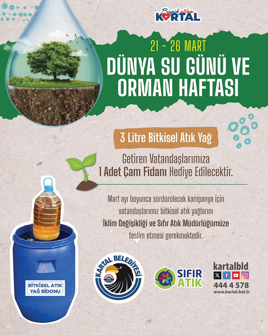 Kartal Belediyesi - Dünya Su Günü