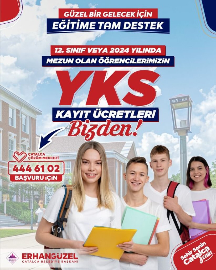 Çatalca Belediyesi - Eğitime Destek, Geleceğe Yatırım