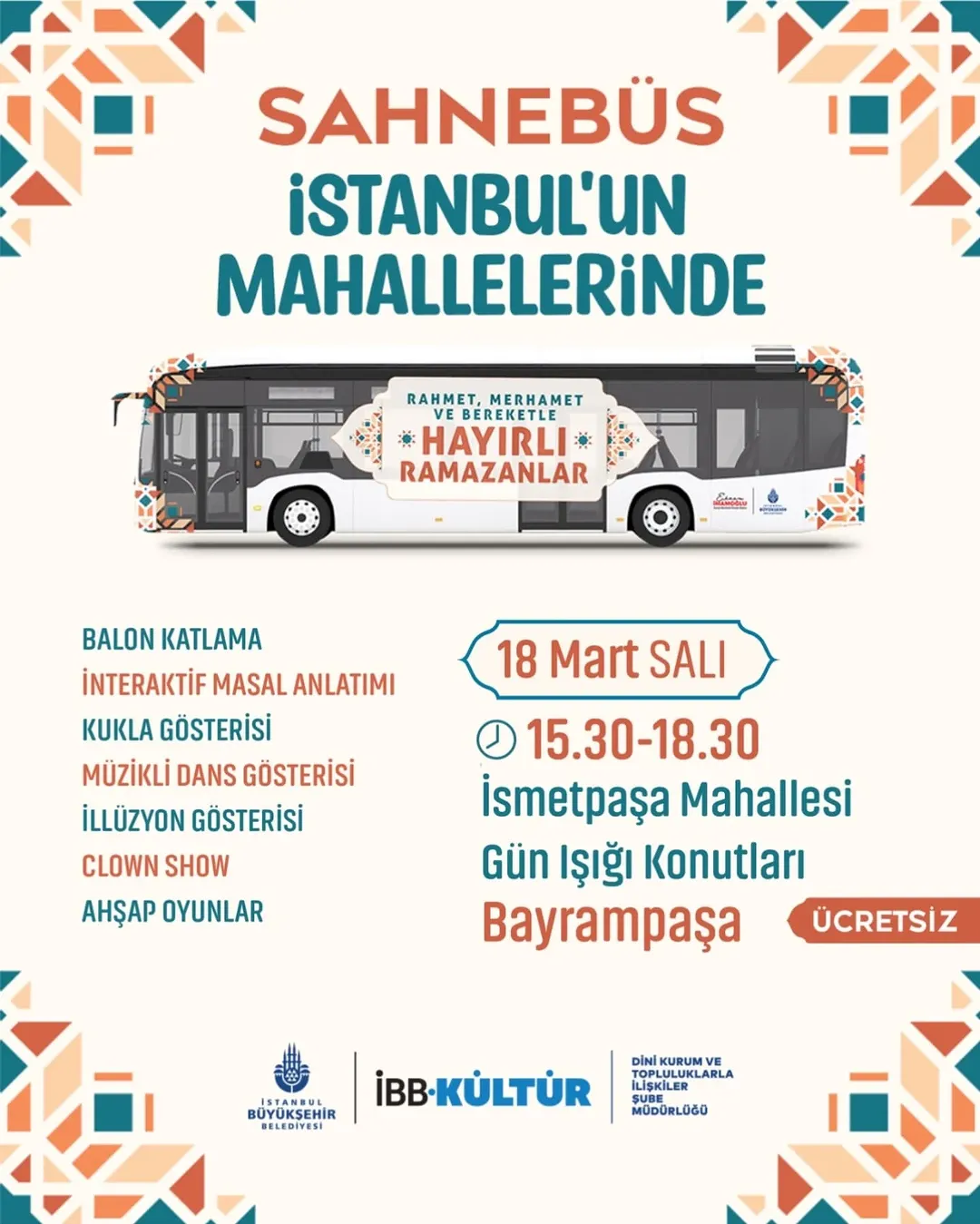 İBB Kültür  -  Sahnebüs