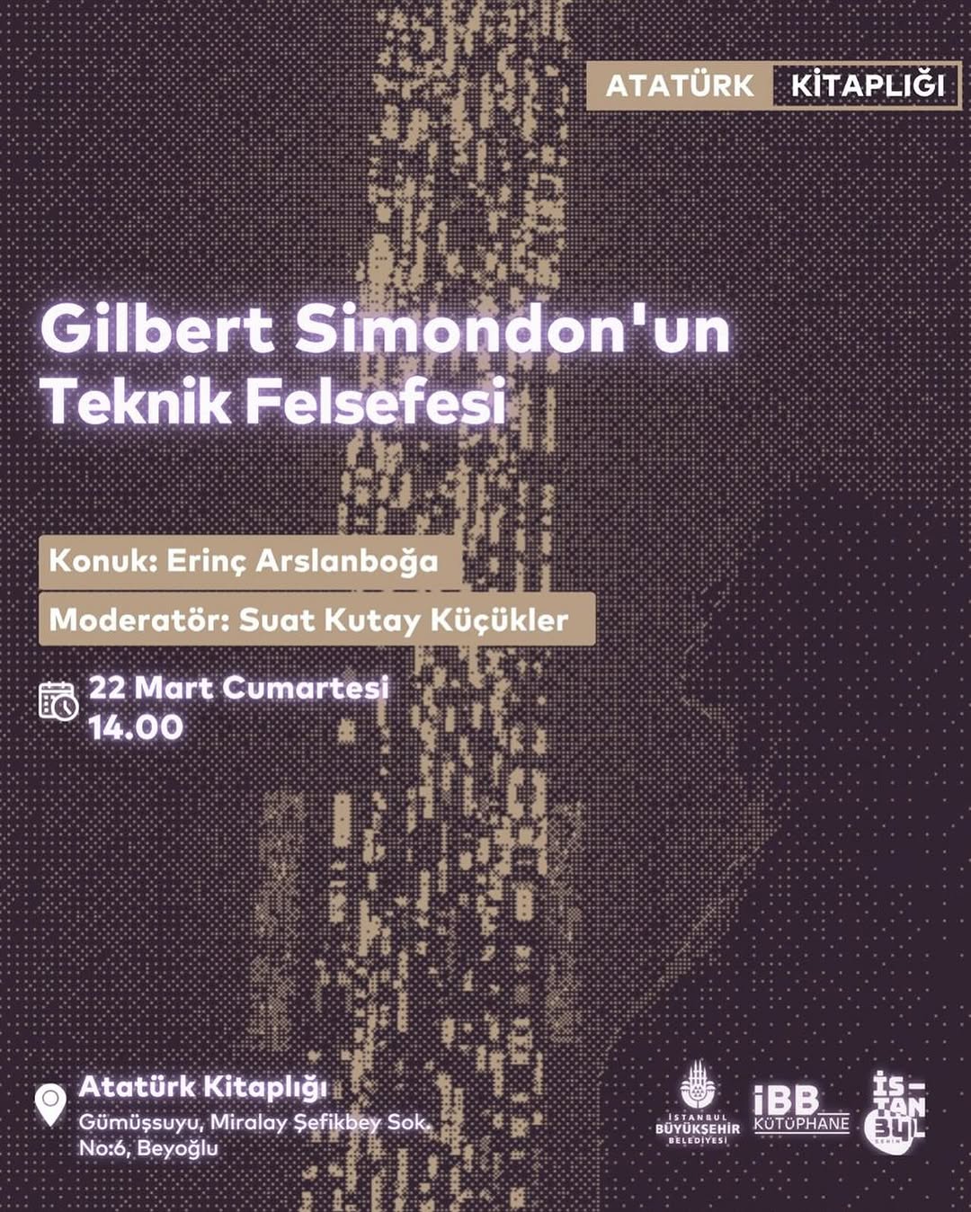 İBB Kütüphane  -  Gilbert Simondon'un Teknik Felsefesi