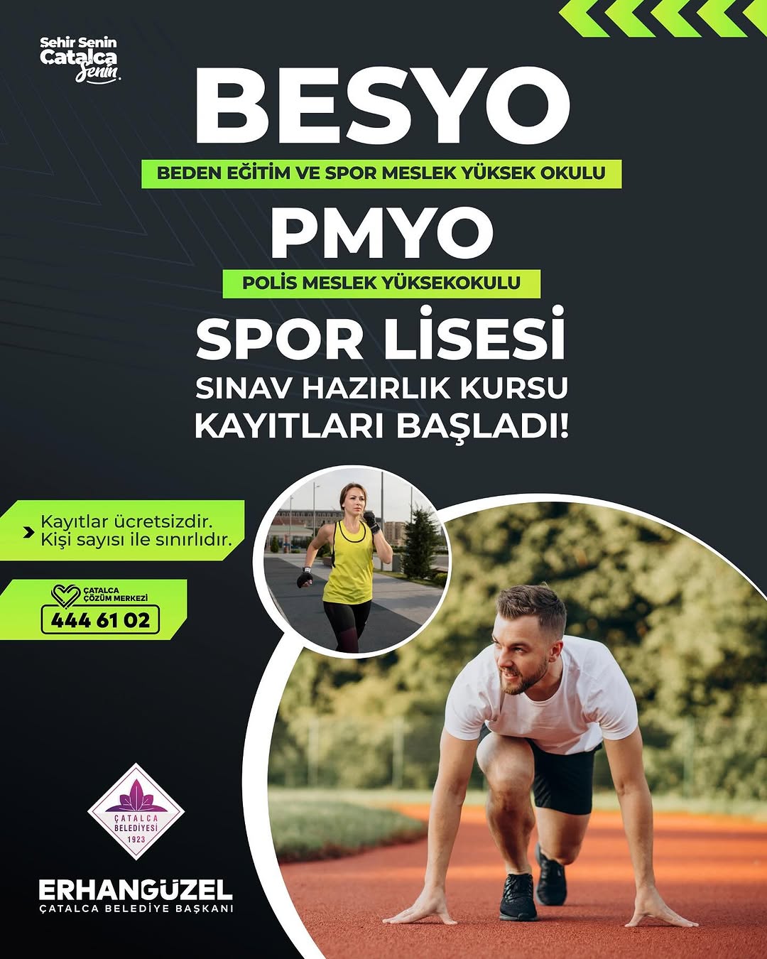 Çatalca Belediyesi - Besyo ve Pmyo Sınav Hazırlık Kursu