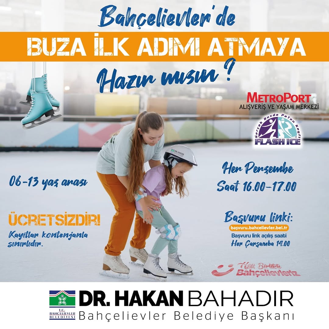 Bahçelievler Belediyesi - Buz Pisti Etkinliği